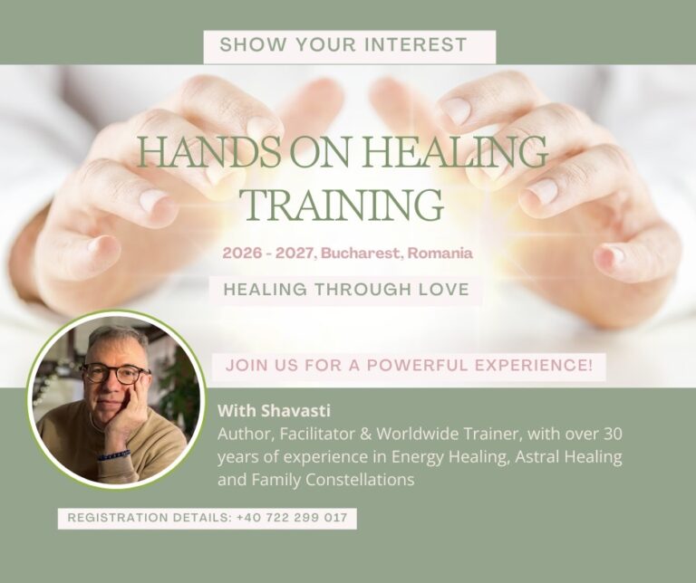 Hand on Healing course - Romania July 2026